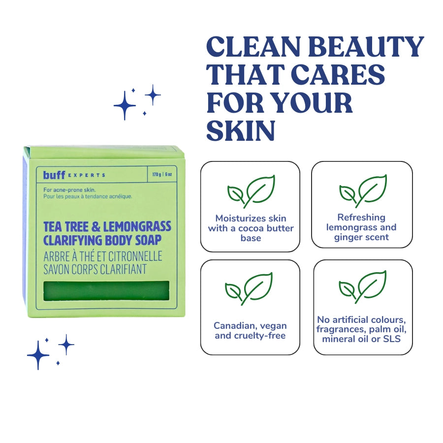 Clarifying Body Soap - Tea Tree &amp; Lemongrass