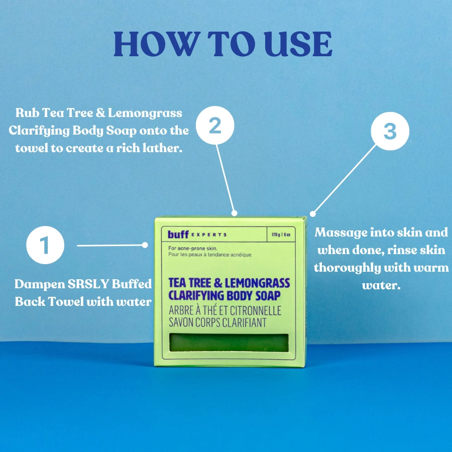 Clarifying Body Soap - Tea Tree &amp; Lemongrass