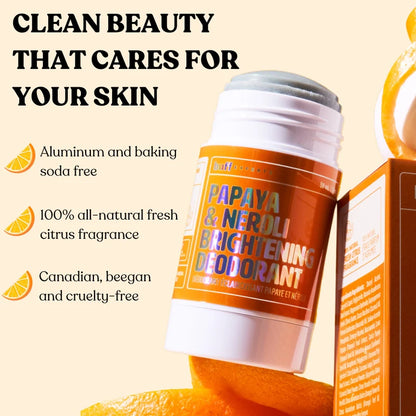 Brightening Deodorant - Papaya &amp; Neroli