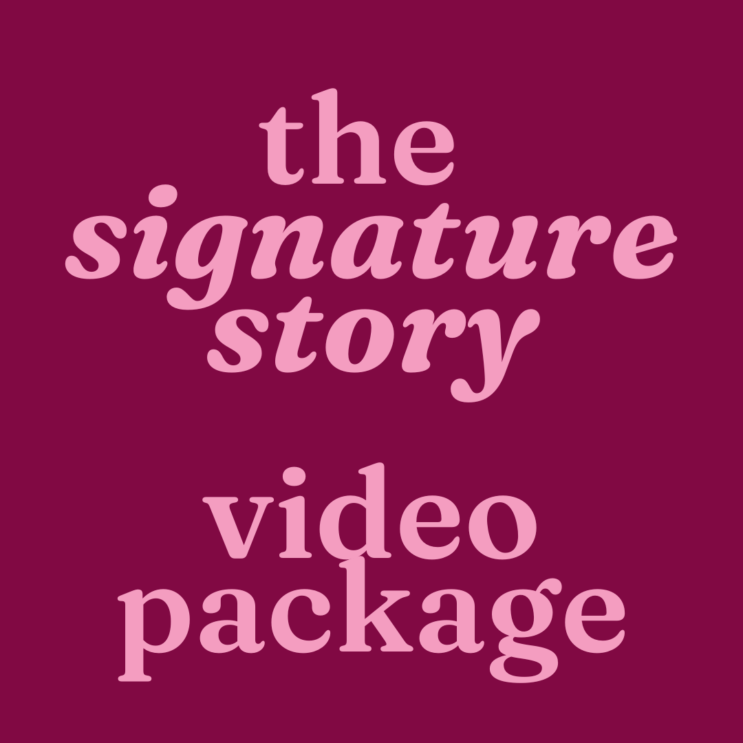 The Signature Story Video Package