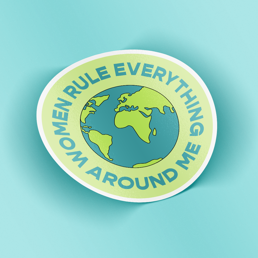 Sticker - W.R.E.A.M Blue/Green