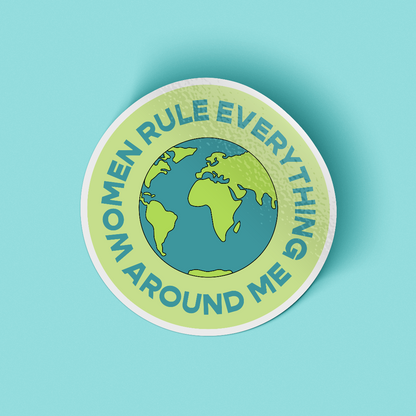 Sticker - W.R.E.A.M Blue/Green