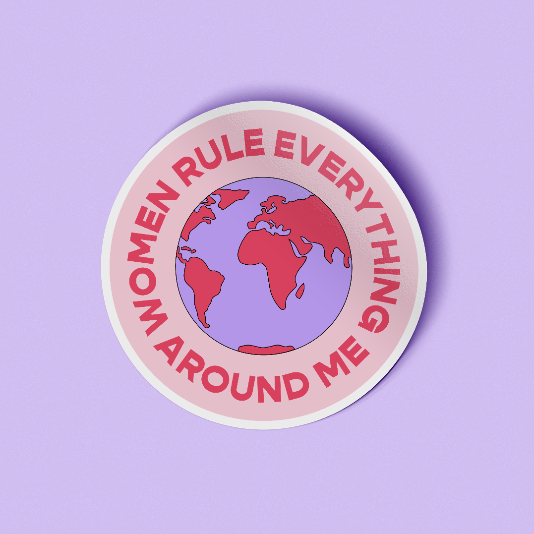 Sticker - W.R.E.A.M Pink/Purple