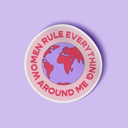 Sticker - W.R.E.A.M Pink/Purple